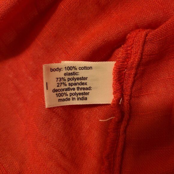 Torrid Classic Square-Neck Smocked Babydoll Tank - 18 - Picture 5 of 5